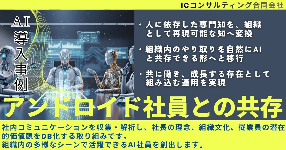 アンドロイド社員との共存  (1)